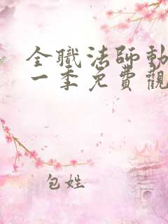 全职法师动漫第一季免费观看