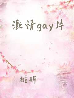 激情gay片