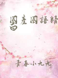 国产国语精品对白