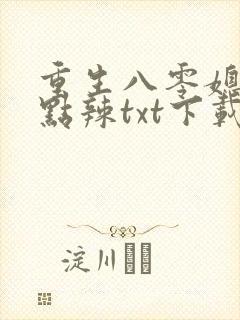重生八零媳妇有点辣txt下载