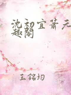 沈初宜萧元宸笔趣阁