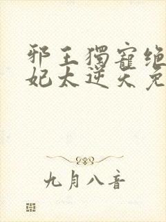 邪王独宠绝色医妃太逆天免费阅读