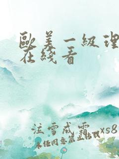 欧美一级理论片在线看