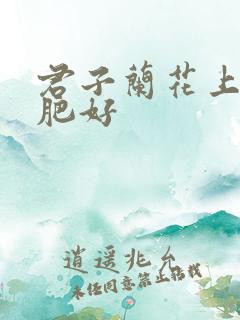 君子兰花上什么肥好