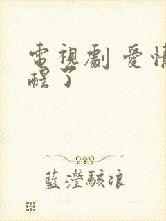 电视剧 爱情睡醒了