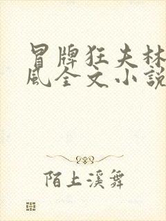冒牌狂夫林悦顾风全文小说