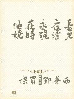 他在永夜长眠苏娆时砚清免费阅读