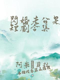 闪婚老公是总裁短剧合集