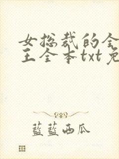 女总裁的全能兵王全本txt免费下载