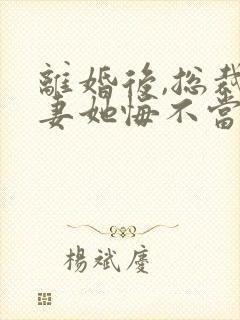 离婚后,总裁前妻她悔不当初