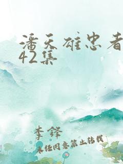 潘天雄忠者无敌42集