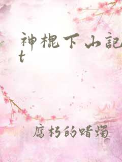 神棍下山记txt
