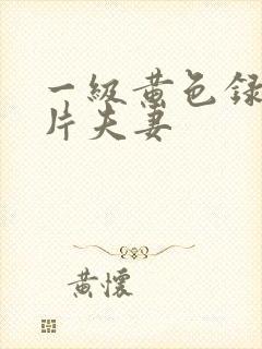 一级黄色录像影片夫妻