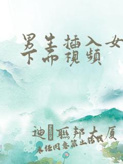 男生插入女生的下面视频