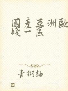 国产亚洲欧美在线一区