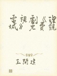 电视剧《理想之城》免费观看40集