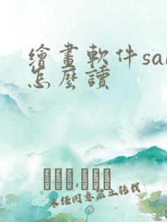 绘画软件sai怎么读