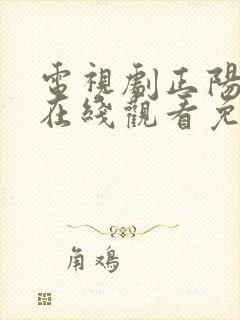电视剧正阳门下在线观看免费