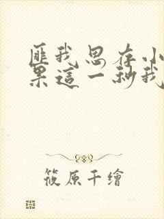 匪我思存小说如果这一秒我没遇见你