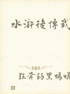 水浒后传武松