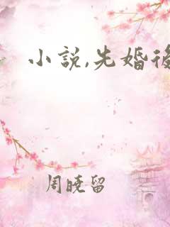 小说,先婚后爱