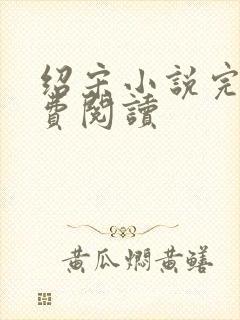 绍宋小说完本免费阅读