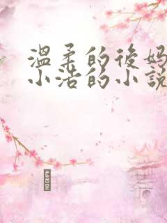 温柔的后妈陆雅小浩的小说