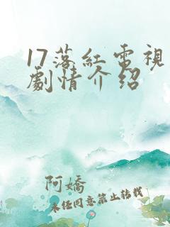 17落红电视剧剧情介绍