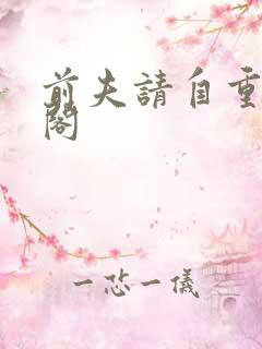 前夫请自重笔趣阁
