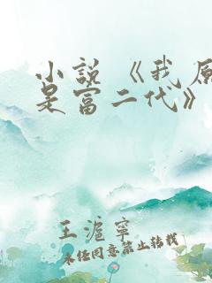 小说 《我原来是富二代》 小说 《我原来是富二代》