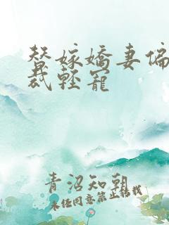 替嫁娇妻偏执总裁轻宠