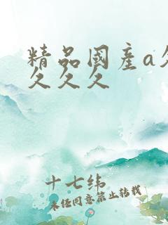 精品国产a久久久久久