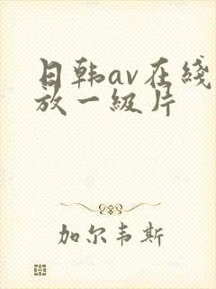 日韩av在线播放一级片