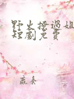 野火撩过姐姐心短剧免费