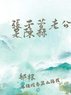 张子萱老公是不是陈赫