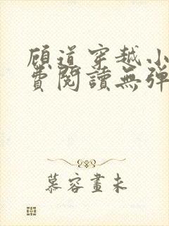 顾道穿越小说免费阅读无弹窗