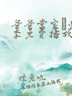 爸爸当家·慢享季免费播放