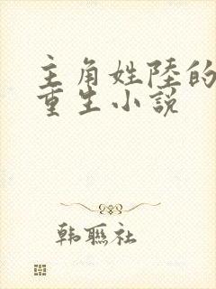主角姓陆的都市重生小说