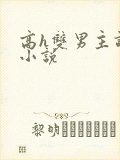 高h双男主调教小说