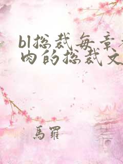 bl总裁每章都肉的总裁文