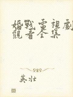 婚战电视剧免费观看全集