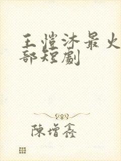 王恺沐最火的十部短剧