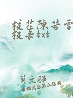 校花陈若雪全文校长txt