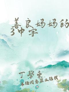善良妈妈的朋友3中字