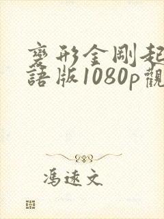 变形金刚起源国语版1080p观看