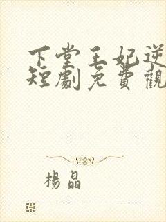 下堂王妃逆袭记短剧免费观看