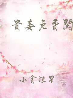 贵妾免费阅读