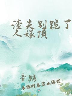 渣夫别跪了,夫人嫁顶