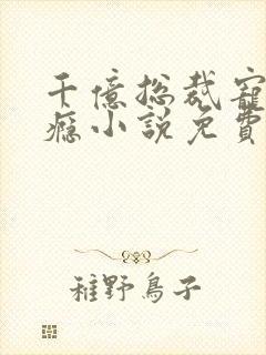 千亿总裁宠妻上瘾小说免费完整在线阅读 千亿总裁宠妻上瘾小说免费完整在线阅读