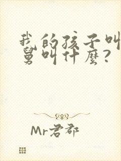 我的孩子叫我舅舅叫什么?